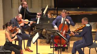 MCP Performs Dvořák Piano Quintet, Op. 81 - Movements III and IV