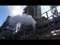 steam blowing test in socar polymer factory