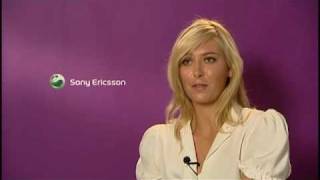 Maria Sharapova in Partnership with Sony Ericsson Serves a Style Ace at Liberty, London