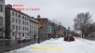 Winter drive to Montreal Casino Vlog 062