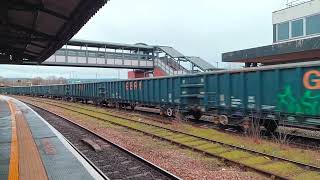 GBRf in Gloucester. Class 66 named HMS Argyll.