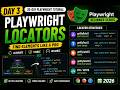 Playwright Locators Tutorial 2026 🚀 Find Web Elements Like a Pro | Day 3