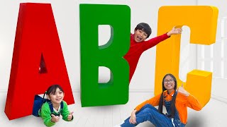 The Magical ABC Adventure: Maddie Wendy and Eric Conquer Alphabet Challenges