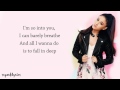 Ariana grande-into you lyrics