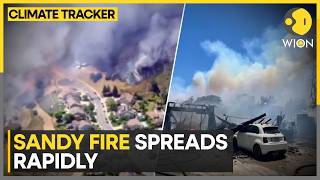 Sandy Fire Rages In California As Hundreds Of Firefighters Fight To Contain Blaze | WION News