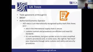 AEO Authorised Economic Operator in United Kingdom CTPAT