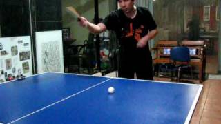 101. Table Tennis back hand reg. switch to Seemiller's