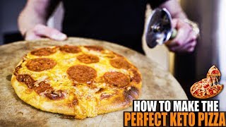 How To Make Keto Pizza | Six Ingredient Fathead Method | Low Carb & Keto Diet Macro Profile