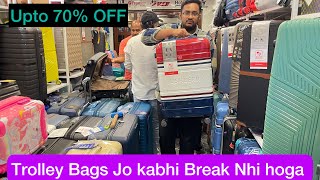 Luggage Trolley Bags Wholesaler \u0026 Retailer | Trolley bag market in Mumbai | Bag market