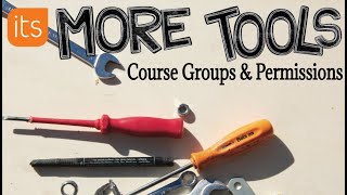 Course Groups and Permissions on Itslearning