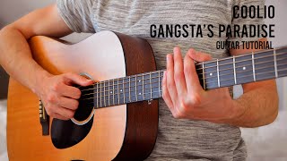 Coolio – Gangsta's Paradise EASY Guitar Tutorial With Chords / Lyrics