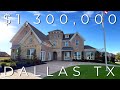 INSIDE Elegant $1,300,000 Home In Dallas Texas | GRAND HOMES | 5Bd 4.5Ba 4000 SqFt | Available Now!