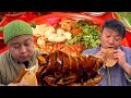 大超把小帥鎖屋裏，看小帥如何反擊#food #funny #農村美食