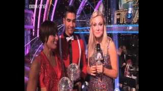 Strictly Come Dancing Champs 2012 Interview - Louis Smith and Flavia Cacaca talk to Nikki Dean