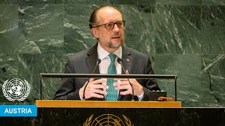 🇦🇹 Austria - Federal Minister for European \u0026 Int’l Affairs Addresses UN General Debate, 79th Session