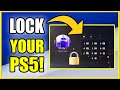 How to LOCK PS5 & STOP LOGIN (Set Passcode & Stop Account Creation)