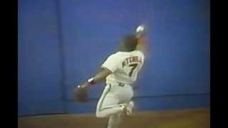 Kevin Mitchell Barehanded Catch Against Ozzie Smith! "San Francisco Giants"