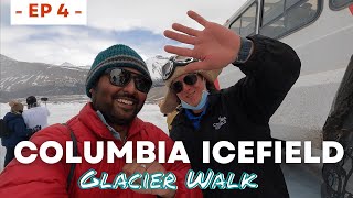 I Walked on a Glacier  - Alberta Vlogs Ep 4 | Columbia Icefield \u0026 Skywalk | Athabasca | Canada Tamil