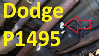 Causes and Fixes Dodge P1495 Code: EVAP Leak Detection Pump Solenoid Circuit Condition