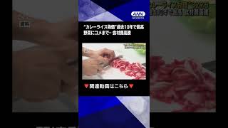 【カレー1食329円】“カレーライス物価”過去10年で最高　野菜にコメまで…食材費高騰