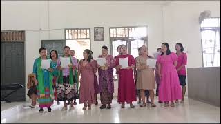 Vocal Group Komisi perempuan Jemaat Bagan Batu R.59 BNKP, cover lagu rohani