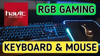 Havit RGB Mechanical Keyboard and Mouse Combo