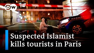 Paris: German tourist stabbed to death by suspected Islamist known to authorities | DW News