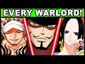 All 11 Warlords and Their Powers Explained! (One Piece Every Shichibukai)