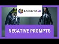 Leonardo AI: Negative Prompts Explained