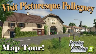 STUNNING “PALLEGNEY” MAP TOUR! ON Farming Simulator 25 (Review) PS5.