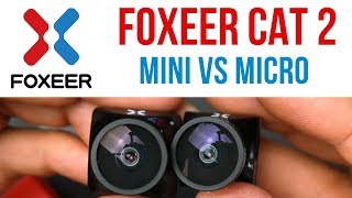 Foxeer Cat 2 Mini vs Micro // Overview and Latency