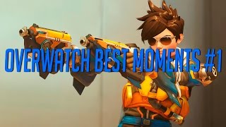 OVERWATCH BEST MOMENTS #1