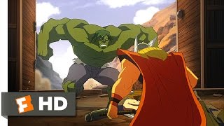 Hulk Vs. (2009) - Hulk vs. Thor: Round One Scene (2/5) | Movieclips
