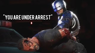 Terminator Gets Arrested By RoboCop- MORTAL KOMBAT 11