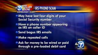 IRS scam: Watch out for threatening phone calls