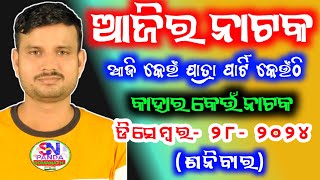 Ajira Jatra Khabar ll 28 December 2024 ll ଆଜି କାହାର କୋଉ ନାଟକ ହବ ଜାଣନ୍ତୁ @SOMANATHPANDA73