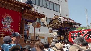 青梅大祭　本祭り　裏宿町の山車と居囃子（上長渕囃子漣）　2024/05/03  a8