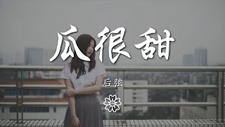 後弦 - 瓜很甜『瓜很甜 海很鹹 偏偏你要說再見』【動態歌詞Lyrics】