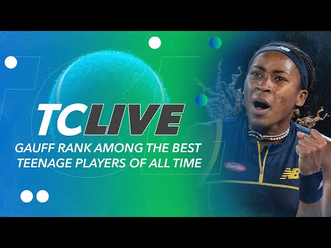 Where does Coco Gauff Rank Among the Best Teenage Players of All Time? Tennis Channel Live
