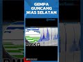 GEMPA GUNCANG DI NIAS SELATAN