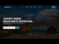 Travel Website Using HTML & CSS | Step By Step Tutorial | Fast Code