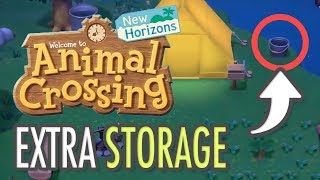 Animal Crossing New Horizons EXTRA STORAGE (Bucket)