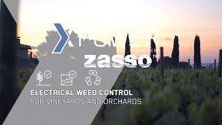 [EN] XPS, electric weeding solution powered by Zasso, in French vineyards.