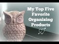 My Top Five Favorite Organizing Products from The Container Store