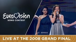 Jelena Tomašević feat. Bora Dugic - Oro (Serbia) Live 2008 Eurovision Song Conte