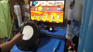 太鼓の達人WiiU(特盛り)(自作タタコン)　dance storm 可５