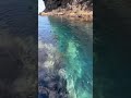 【15秒の北海道旅行　癒しの積丹ブルーの心地よい波の音】　水の音　カヤック　絶景　自然音　環境音　shorts waves blue ocean natural sound blue lagoon