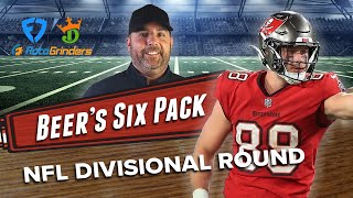 Tampa Stacks + STUDS | DraftKings & FanDuel NFL Divisional Round Picks - Beer's DFS 6 Pack