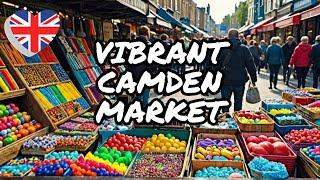 Exploring Camden Town Market Buch Street : London’s Most Lively Neighborhood – 4K Walking Tour