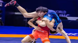 リオ五輪銀メダリストの樋口黎が圧巻の強さで決勝進出！テクニカルスペリオリティ勝ちを収めメダル確定【パリ五輪男子レスリンfghjf